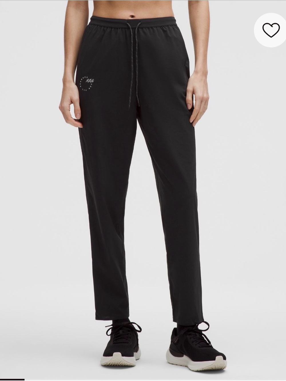 Mike Maker Run Crew High Rise Graphic Track Pant